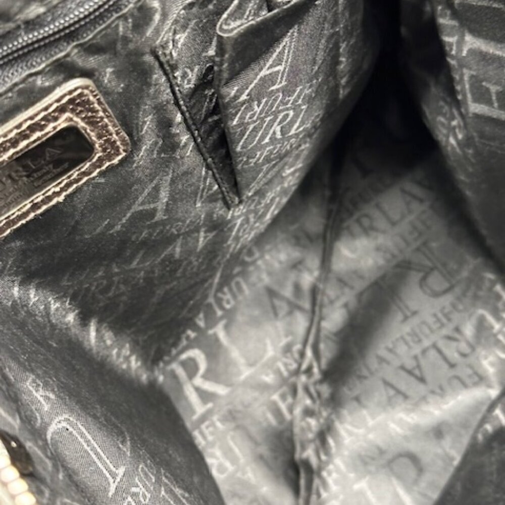 Furla Metallic Gold Leather Bag - Picture 7 of 14